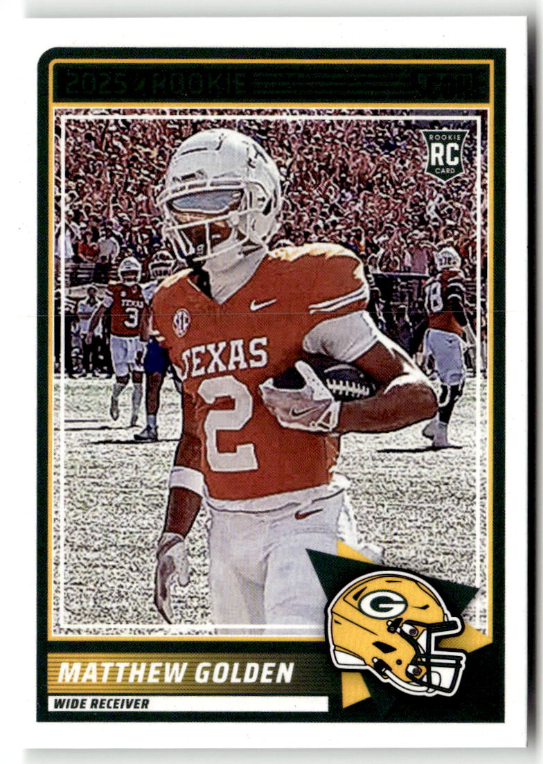 2025 Panini Score Rookie Matthew Golden #56 (RC) front