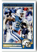 2025 Panini Score Rookie Omarion Hampton #37 (RC) front