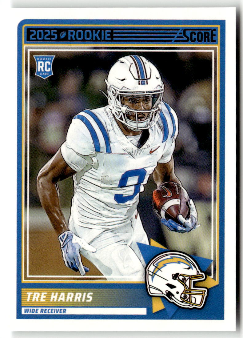 2025 Panini Score Rookie Tre Harris #42 (RC) front
