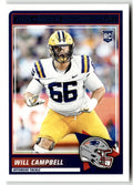 2025 Panini Score Rookie Will Campbell #25 (RC) front