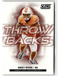 2025 Panini Score Throwbacks Bucky Irving #23 front