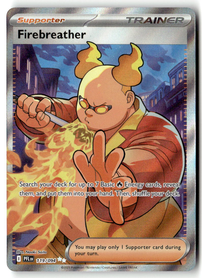 2023 Phantasmal Flames Firebreather #119 front