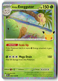 2026 30th Celebration Alolan Exeggutor #2 front