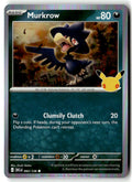2026 30th Celebration Murkrow #93 front