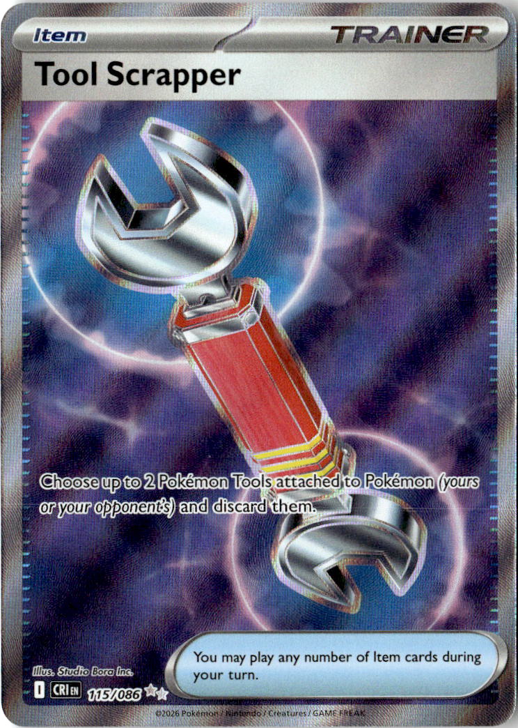 Front of Tool Scrapper 115/086 from Chaos Rising