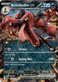 Front of Krookodile ex 055/086 from Chaos Rising