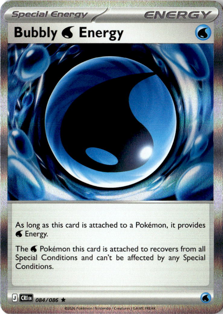 Front of Bubbly W Energy 084/086 from Chaos Rising