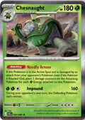 Front of Chesnaught 007/086 from Chaos Rising