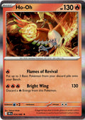Front of Ho-Oh 010/086 from Chaos Rising