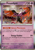 Front of Fezandipiti 045/131 from Prismatic Evolutions