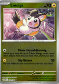 Front of Emolga 030/086 from Chaos Rising