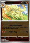 Front of Ninetales 009/086 from Chaos Rising