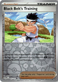 Front of Black Belt's Training 097/131 from Prismatic Evolutions