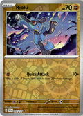 Front of Riolu 050/131 from Prismatic Evolutions