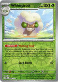 Front of Whimsicott 008/131 from Prismatic Evolutions
