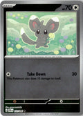 Front of Minccino 072/086 from Chaos Rising