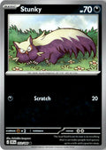 Front of Stunky 053/086 from Chaos Rising