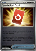 Front of Special Red Card 082/086 from Chaos Rising
