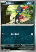 Front of Sneasel 061/131 from Prismatic Evolutions