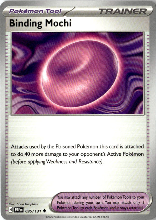 Front of Binding Mochi 095/131 from Prismatic Evolutions