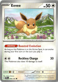 Front of Eevee 074/131 from Prismatic Evolutions