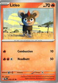 Front of Litleo 015/131 from Prismatic Evolutions