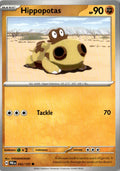 Front of Hippopotas 052/131 from Prismatic Evolutions