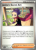 Front of Janine's Secret Art - 112/131 112/131 from Prismatic Evolutions