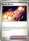 Front of Rescue Board 126/131 from Prismatic Evolutions