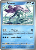 Front of Suicune 024/131 from Prismatic Evolutions