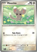 Front of Minccino 072/086 from Chaos Rising