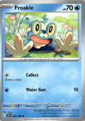 Front of Froakie 020/086 from Chaos Rising