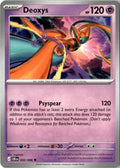 Front of Deoxys 032/086 from Chaos Rising