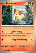 Front of Fennekin 011/086 from Chaos Rising