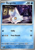 Front of Bergmite 023/086 from Chaos Rising