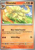 Front of Ninetales 009/086 from Chaos Rising