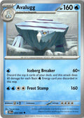 Front of Avalugg 024/086 from Chaos Rising