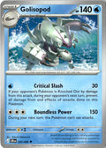 Front of Golisopod 026/086 from Chaos Rising