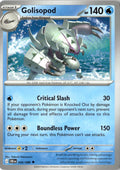Front of Golisopod 026/086 from Chaos Rising