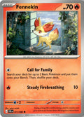 Front of Fennekin 011/086 from Chaos Rising