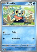 Front of Froakie 020/086 from Chaos Rising
