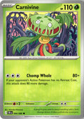 Front of Carnivine 004/086 from Chaos Rising