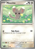 Front of Minccino 072/086 from Chaos Rising