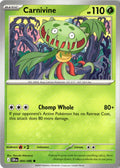 Front of Carnivine 004/086 from Chaos Rising
