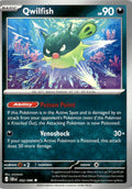 Front of Qwilfish 052/086 from Chaos Rising
