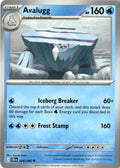 Front of Avalugg 024/086 from Chaos Rising