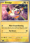 Front of Emolga 030/086 from Chaos Rising