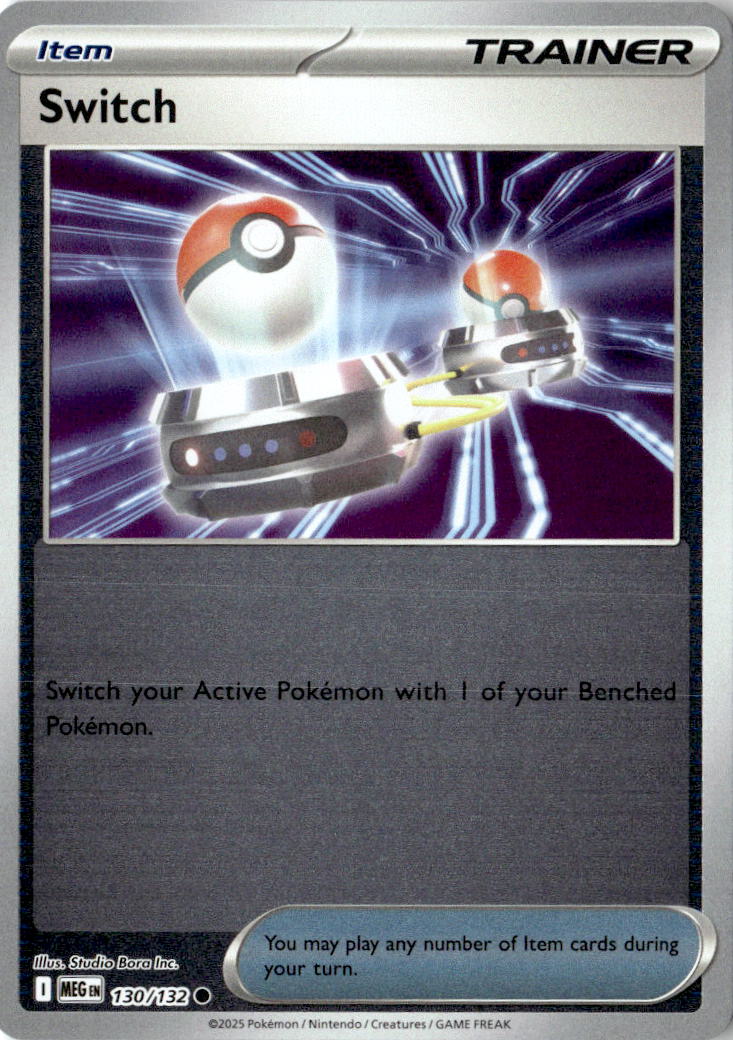 Front of Switch 130/132 from Mega Evolution