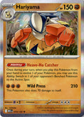 Front of Hariyama 073/132 from Mega Evolution