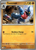 Front of Toxicroak 079/132 from Mega Evolution